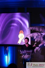 Joel Simkhai, CEO of Grindr at the 2011 Internet Dating Industry Awards in Miami