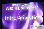 Intro Analytics, Winner of Best New Technology at the 2011 Miami iDate Awards Ceremony