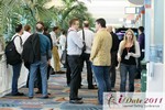 Networking in the Hall at the January 19-21, 2011 Internet Dating Conference in Miami