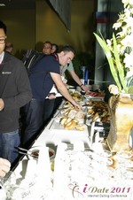 Refreshments at the January 19-21, 2011 Miami Internet Dating Conference
