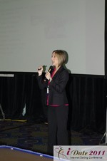 Lindsey Richmond (Corporate Sales at Royal Caribbean Cruise Lines) at the January 19-21, 2011 Internet Dating Conference in Miami