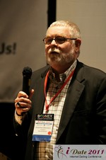 Jonathan Crutchley (Chairman of Manhunt / Online Buddies) at the 2011 Internet Dating Conference in Miami
