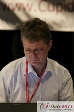 Mark Harrison (Dating Factory) at the January 19-21, 2011 Internet Dating Conference in Miami