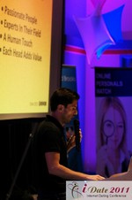 Joel Simkhai (CEO of Grindr) at the 2011 Internet Dating Conference in Miami