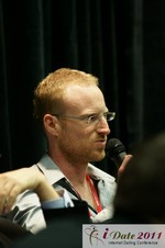 Final Panel Session (Dan Winchester, CEO of FreeDating.co.uk) at iDate2011 Miami