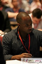 Taking notes at the IDEA Session at the 2011 Miami Internet Dating Conference