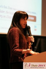 Julie Spira (CEO of Cyber Dating Expert) at Miami iDate2011