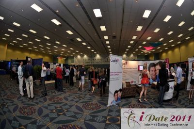 Trade Show Floor at the 2011 Miami Internet Dating Industry and Matchmakers Convention