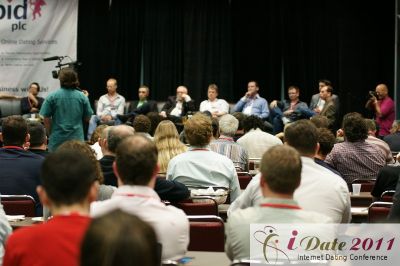 Fanel panel CEO and Presidents debate of the iDate 2011 Miami Summit