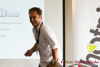 Dave Heysen (CEO of Oasis) Speaking at the 2012 iDate Down Under in Sydney, Australia