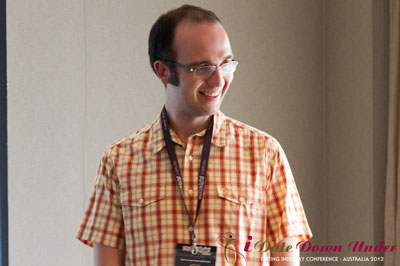 Pedro Queiroz (Industry Analyst at Google) at the 2012 iDate Australia Asia Pacific Event