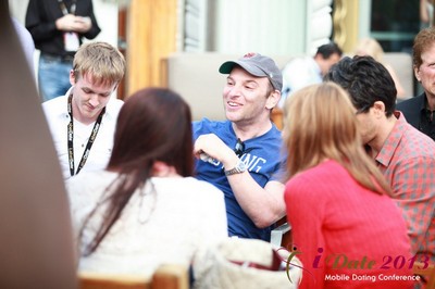 Networking at iDate2013 in Beverly Hills