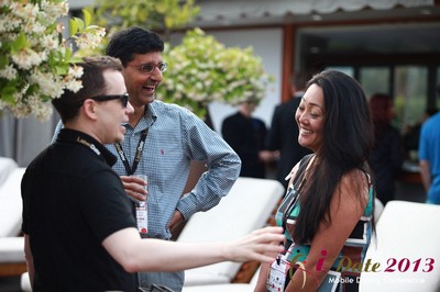 Networking at the 2013 Mobile Dating Industry Event in Beverly Hills