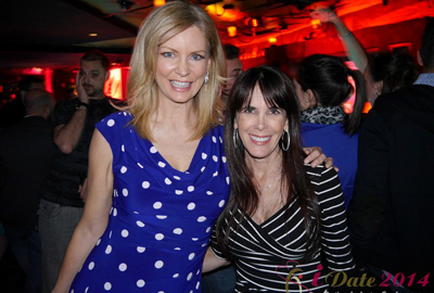 CNN's Wendy Walsh & Julie Spira in Las Vegas at the 2014 iDate Party 
