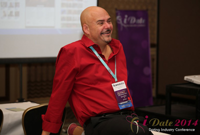Sean Kelley, Director of Business Development at iHookup @ iDate2014 Las Vgeas