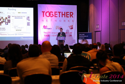 Mark Brooks provides the annual state of the dating industry address at the 2014 Las Vegas Internet Dating Trade Show