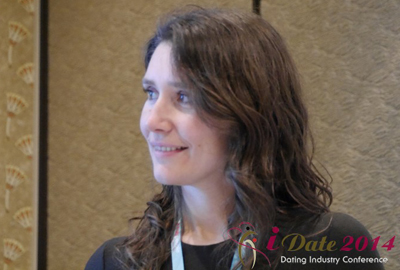 Tanya Fathers (CEO of Dating Factory) discussing Dating Software at the 2014 iDate Super Conference in Las Vegas