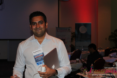 Tushar Chaudhary of Verizon at the 43rd International iDate Super-Conference in Miami